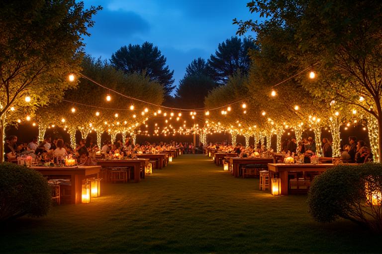 Outdoor Event Lighting